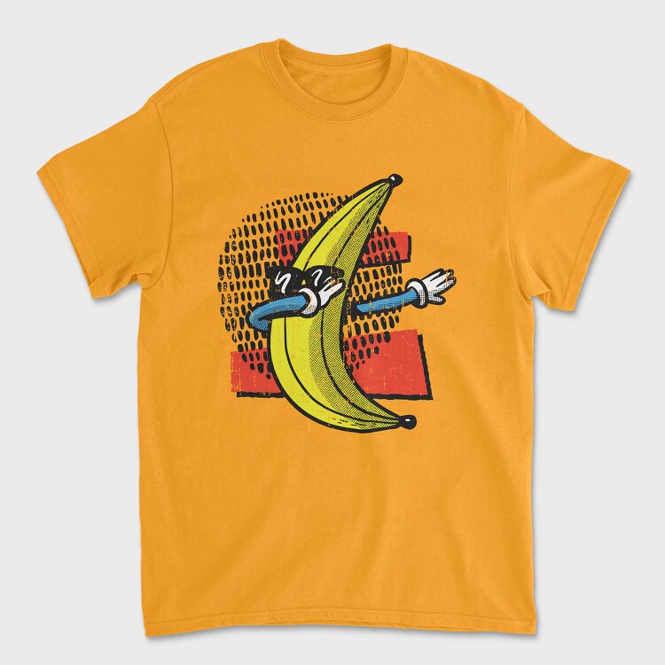 Tricou Barbati (Unisex), Banana Dabbing