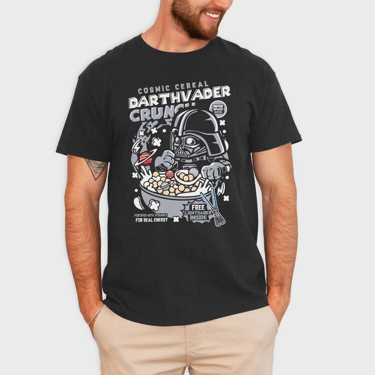 Darth Vader Cereal, Tricou Barbati (Unisex)