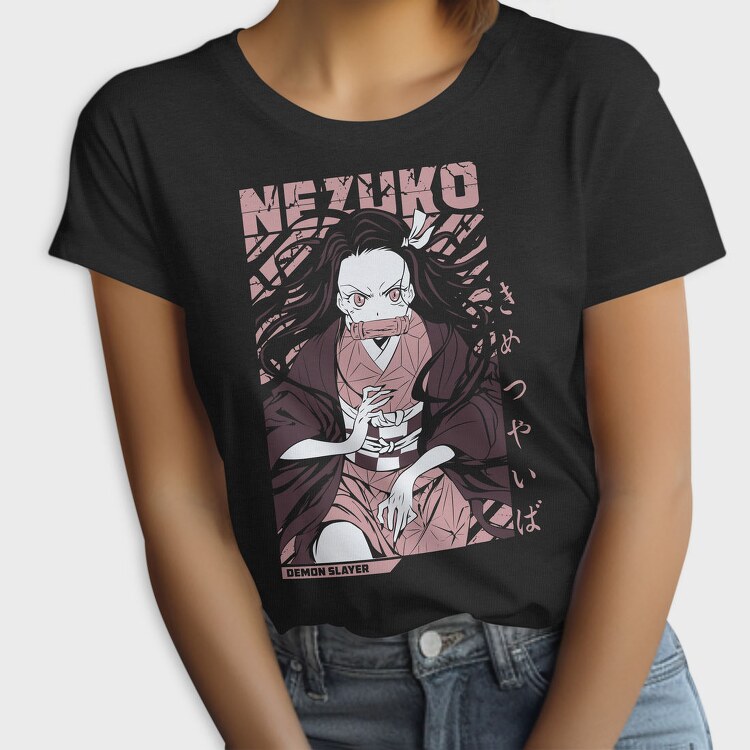 Nezuko Demon Slayer, Tricou Femei