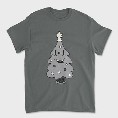 Christmas Tree Retro, Tricou Barbati (Unisex)