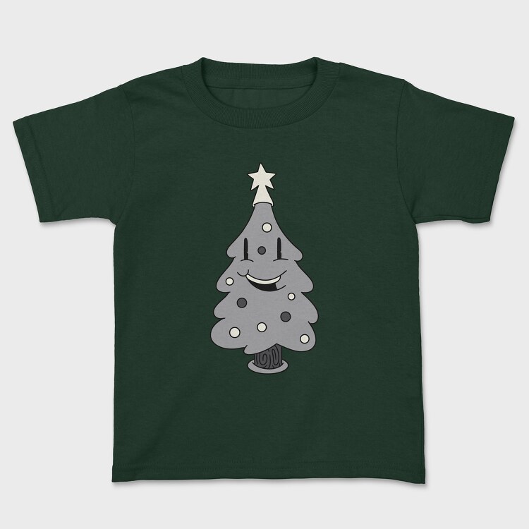 Christmas Tree Retro, Tricou Copii