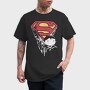 Superman Distressed, Tricou Barbati (Unisex)