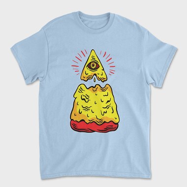 Tricou Barbati (Unisex), Illuminati Pizza