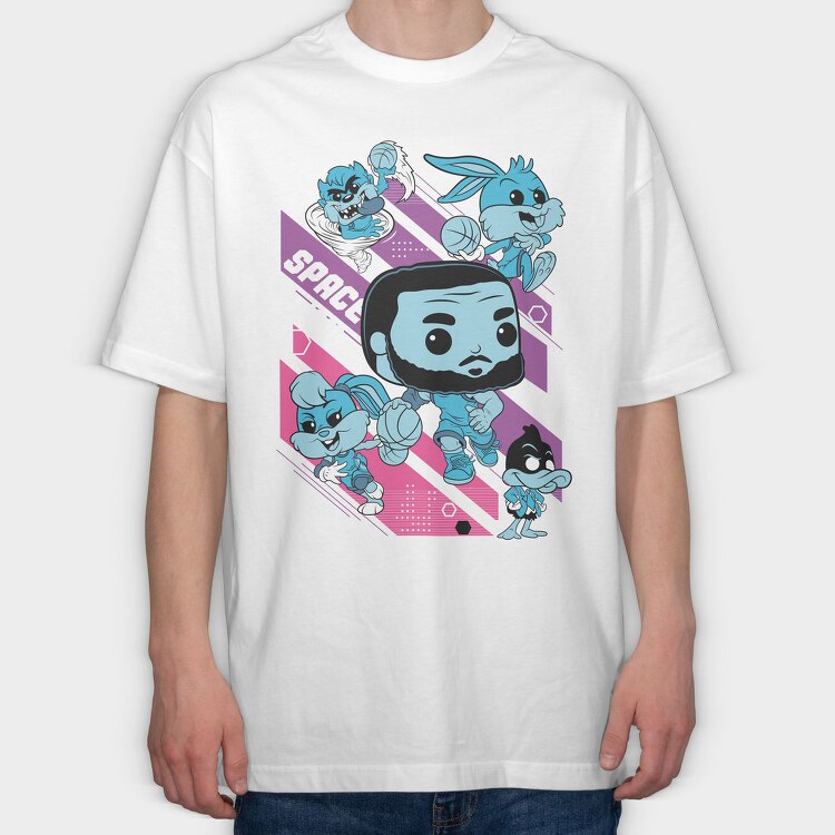 Spaceballers, Tricou Oversize Barbati (Unisex)