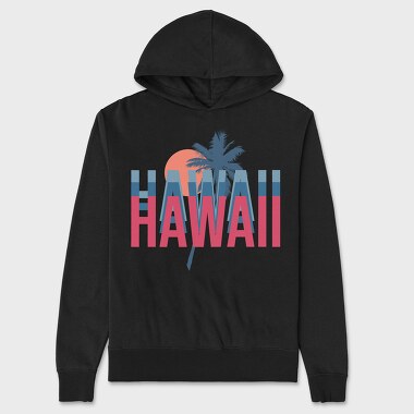 Hawaii 2, Hanorac Oversize Barbati (Unisex)