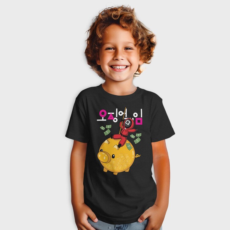 Piggy Bank Climb, Tricou Copii