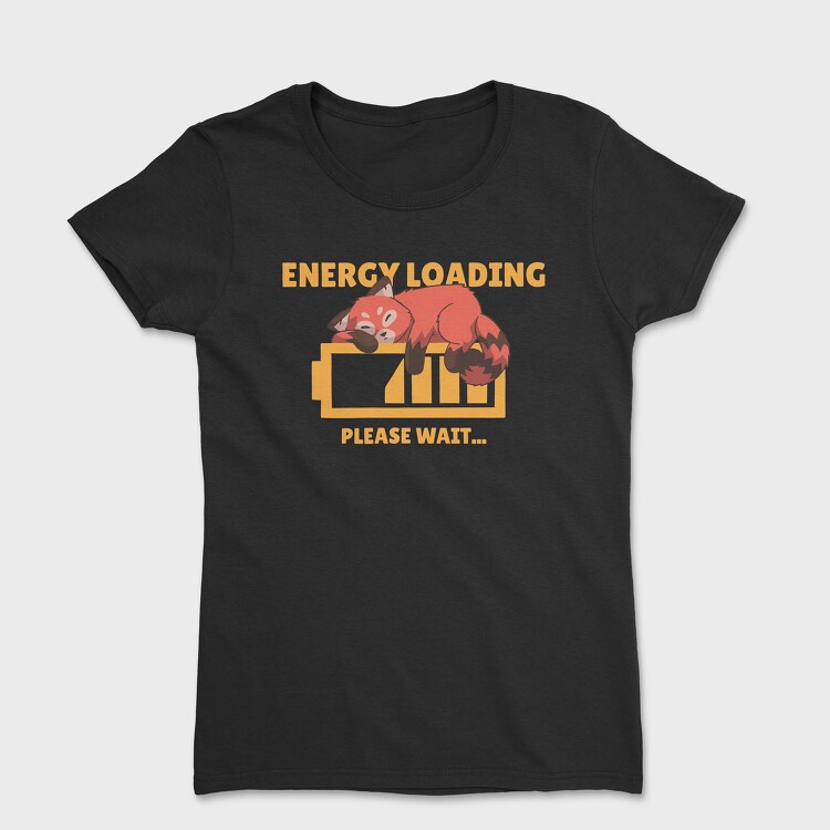 Red Panda Energy Loading, Tricou Femei