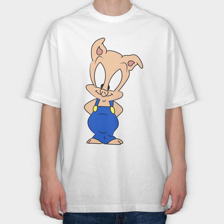 Looney Tunes Lola Bunny, Tricou Oversize Barbati (Unisex)