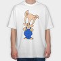 Looney Tunes Lola Bunny, Tricou Oversize Barbati (Unisex)