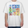 Looney Tunes Nostalgia, Tricou Oversize Barbati (Unisex)