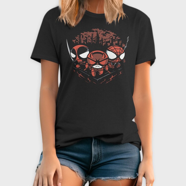 Spiderman Skull, Tricou Barbati (Unisex)