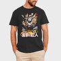 Fire Wolf Roar, Tricou Barbati (Unisex)