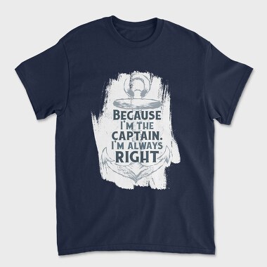 Tricou Barbati (Unisex), Captain