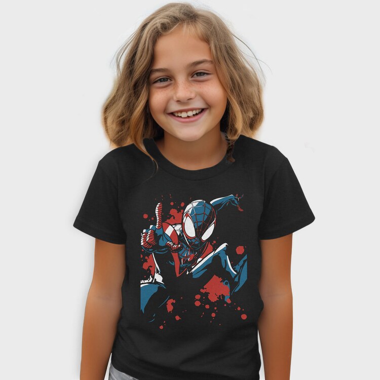 Spiderman Splash 1, Tricou Copii