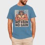 Muscular Tiger, Tricou Barbati (Unisex)