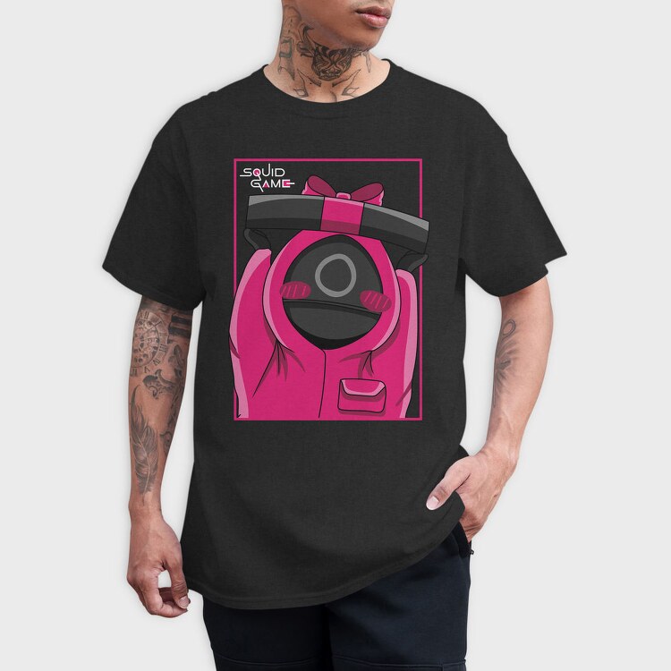 Pink Camera Fun, Tricou Barbati (Unisex)