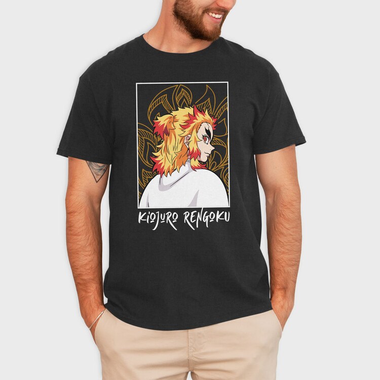Flame Lion Roar, Tricou Barbati (Unisex)