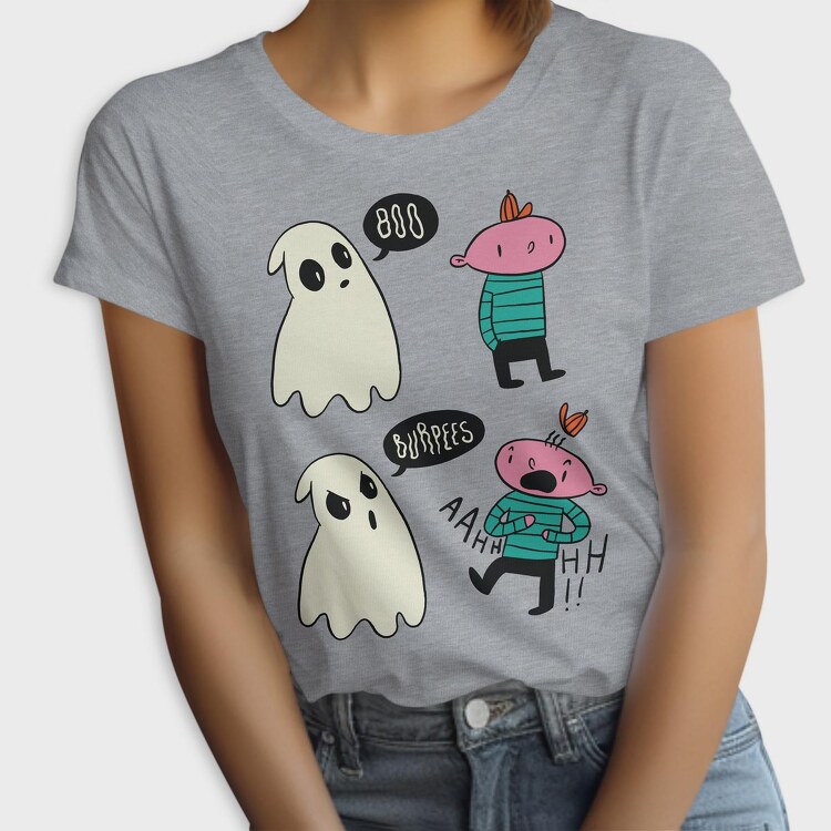 Boo Burpees, Tricou Femei