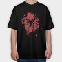 Spiderman Splatter, Tricou Oversize Barbati (Unisex)