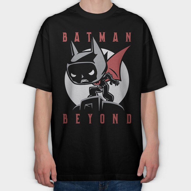 Batman Beyond, Tricou Oversize Barbati (Unisex)