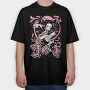 Pink Petals Dance, Tricou Oversize Barbati (Unisex)