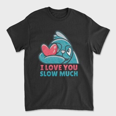 Tricou Barbati (Unisex), Heart Sloth