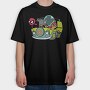 Spiderman Surf Van, Tricou Oversize Barbati (Unisex)