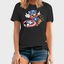 Mario Captain Shield, Tricou Barbati (Unisex)