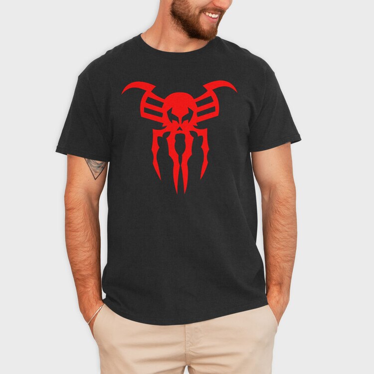 Spiderman Symbiote Mask, Tricou Barbati (Unisex)