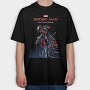 Spiderman Cityscape 1, Tricou Oversize Barbati (Unisex)