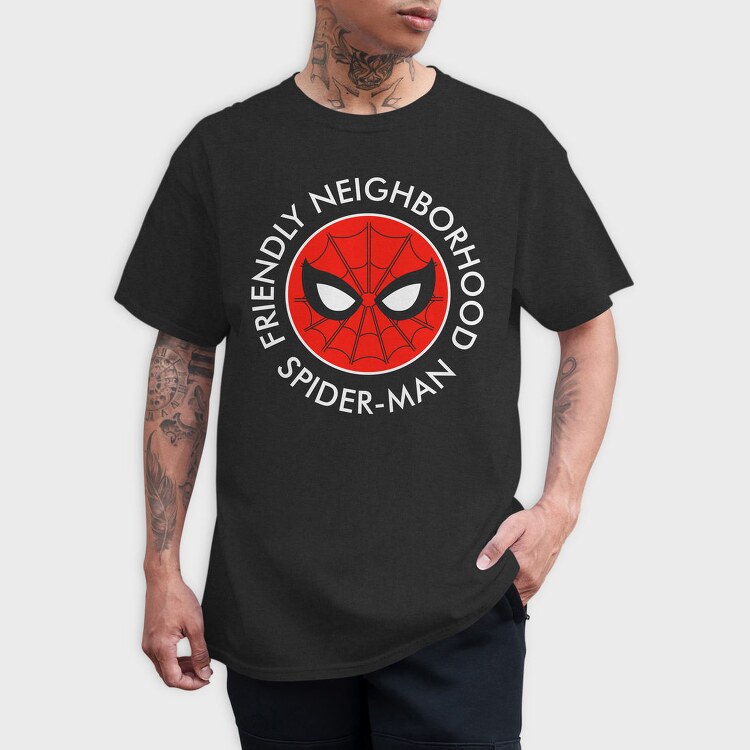 Spiderman Eyes, Tricou Barbati (Unisex)