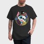 Pirate Pup Skull, Tricou Barbati (Unisex)