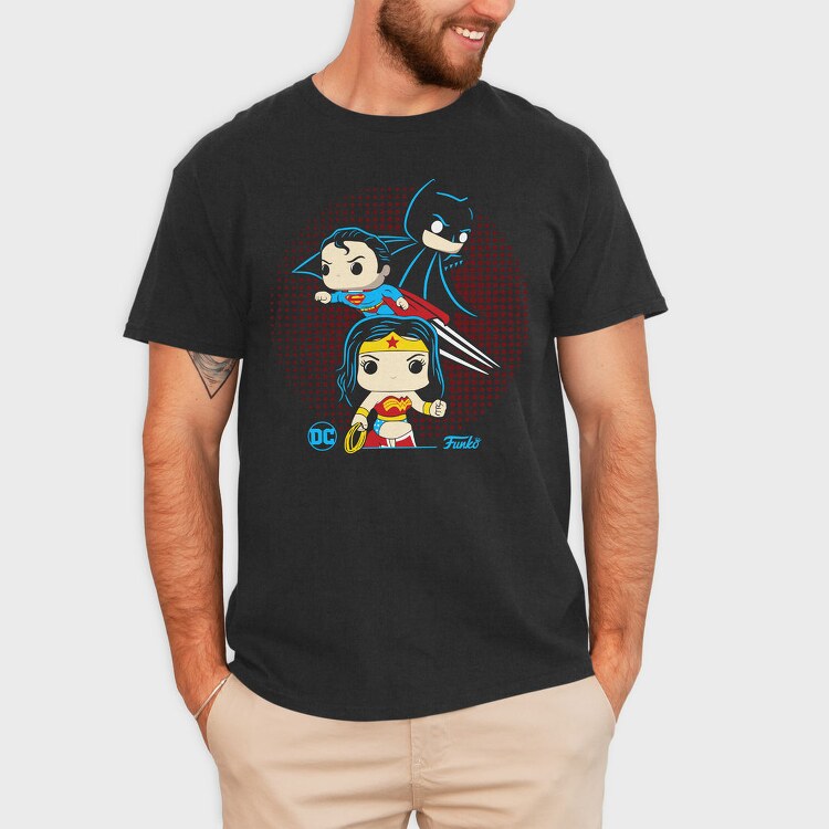 Funko Wonder Woman, Tricou Barbati (Unisex)