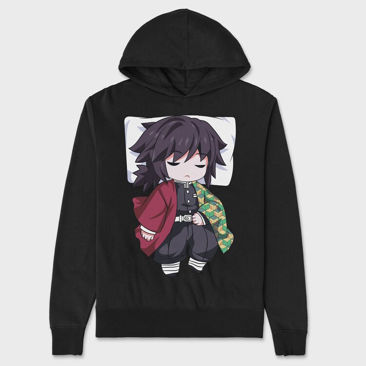 Demon Slayer Pillow 5, Hanorac Oversize Barbati (Unisex)