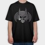Batman Skull Emblem, Tricou Oversize Barbati (Unisex)