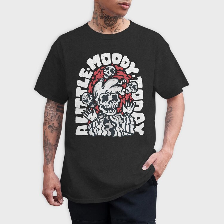 Moody Skeleton, Tricou Barbati (Unisex)