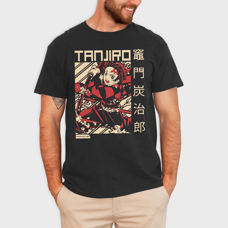 Tanjiro, Tricou Barbati (Unisex)