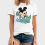 Mickey Dinosaur Hug, Tricou Barbati (Unisex)