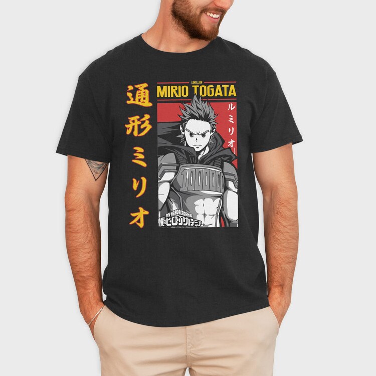 Mirio Togaata, Tricou Barbati (Unisex)