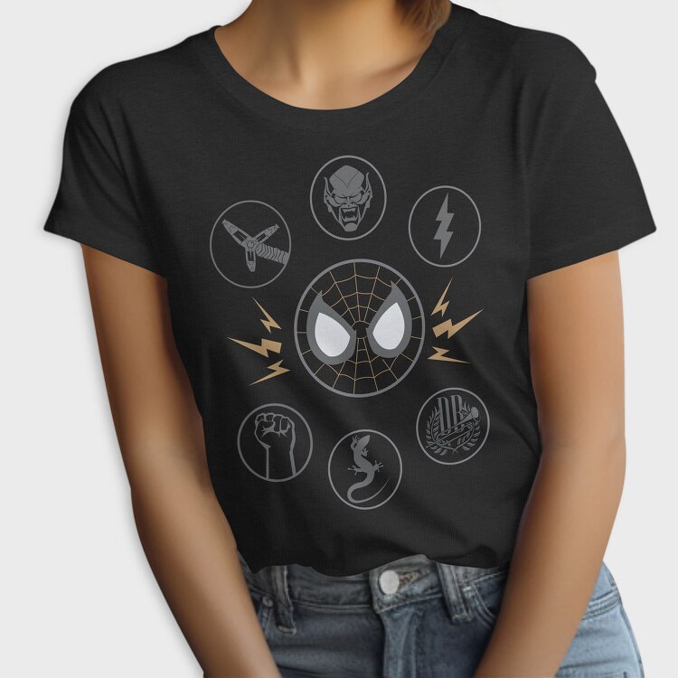 Spiderman Web Spin, Tricou Femei