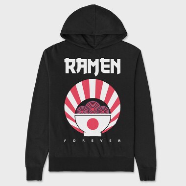 Ramen Forever, Hanorac Oversize Barbati (Unisex)