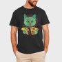 Cosmic Cat, Tricou Barbati (Unisex)