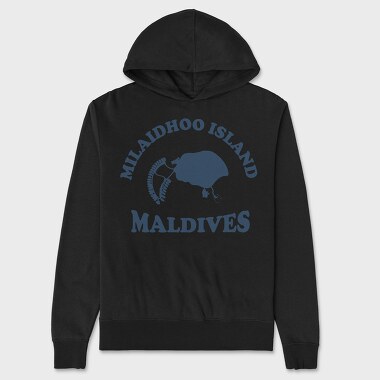 Milaidhoo Island, Hanorac Oversize Barbati (Unisex)