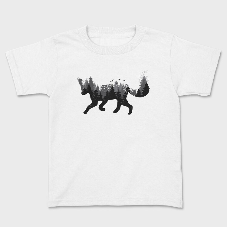 Tricou Copii, Fox Forest