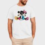 Mickey Minnie Hug, Tricou Barbati (Unisex)