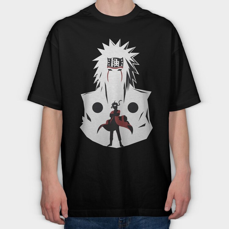Naruto Storm, Tricou Oversize Barbati (Unisex)