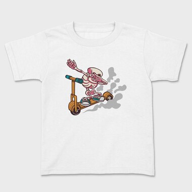 Scooter Skeleton, Tricou Copii