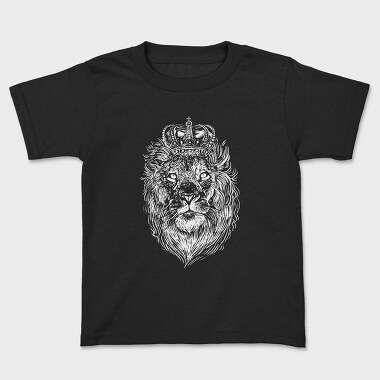 Tricou Copii, Crowned Lion