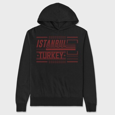 Istanbul, Hanorac Oversize Barbati (Unisex)