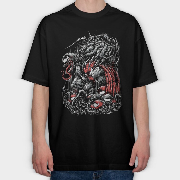 Red Dragon Roar 6, Tricou Oversize Barbati (Unisex)